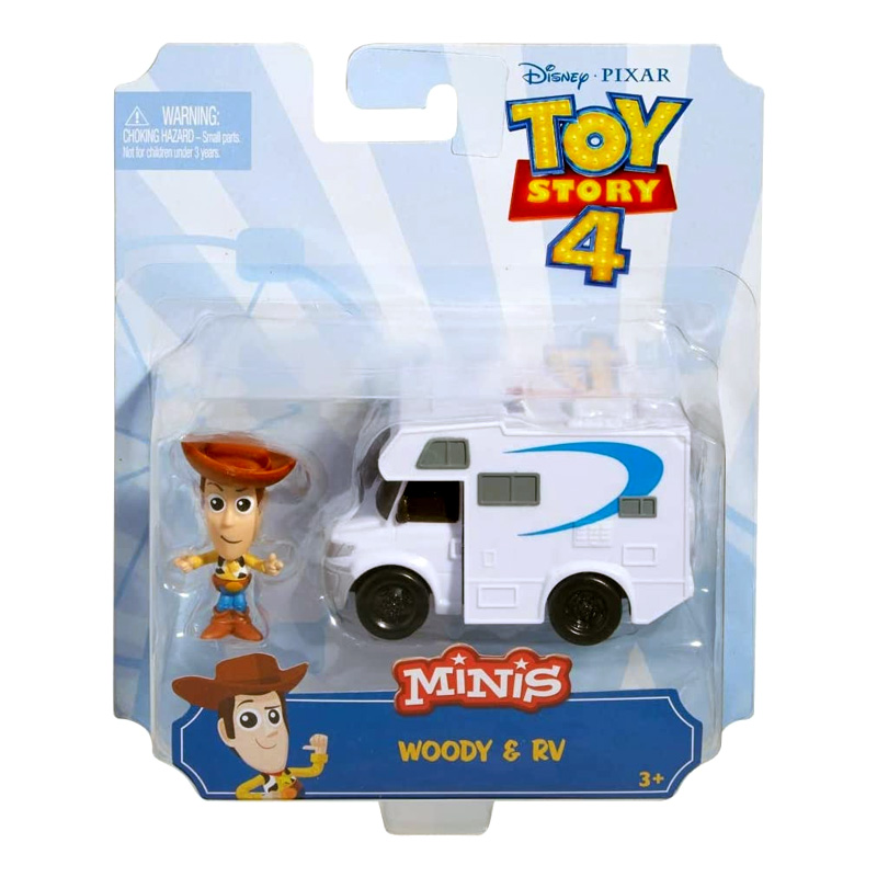 Disney Pixar Toy Story 4 Minis Woody und Wohnmobil