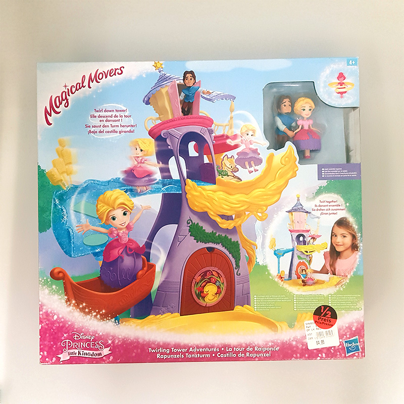 Disney Prinzessin - Little Kingdom Rapunzels Tanzturm, Mini-Puppenhaus